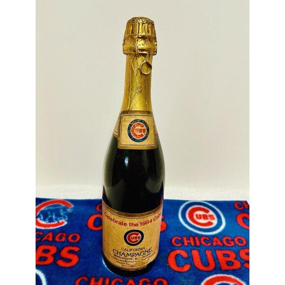 Chicago Cubs Wrigley Field Champagne 1984 World Series Collectible Sealed Wine - Picture 7 of 10